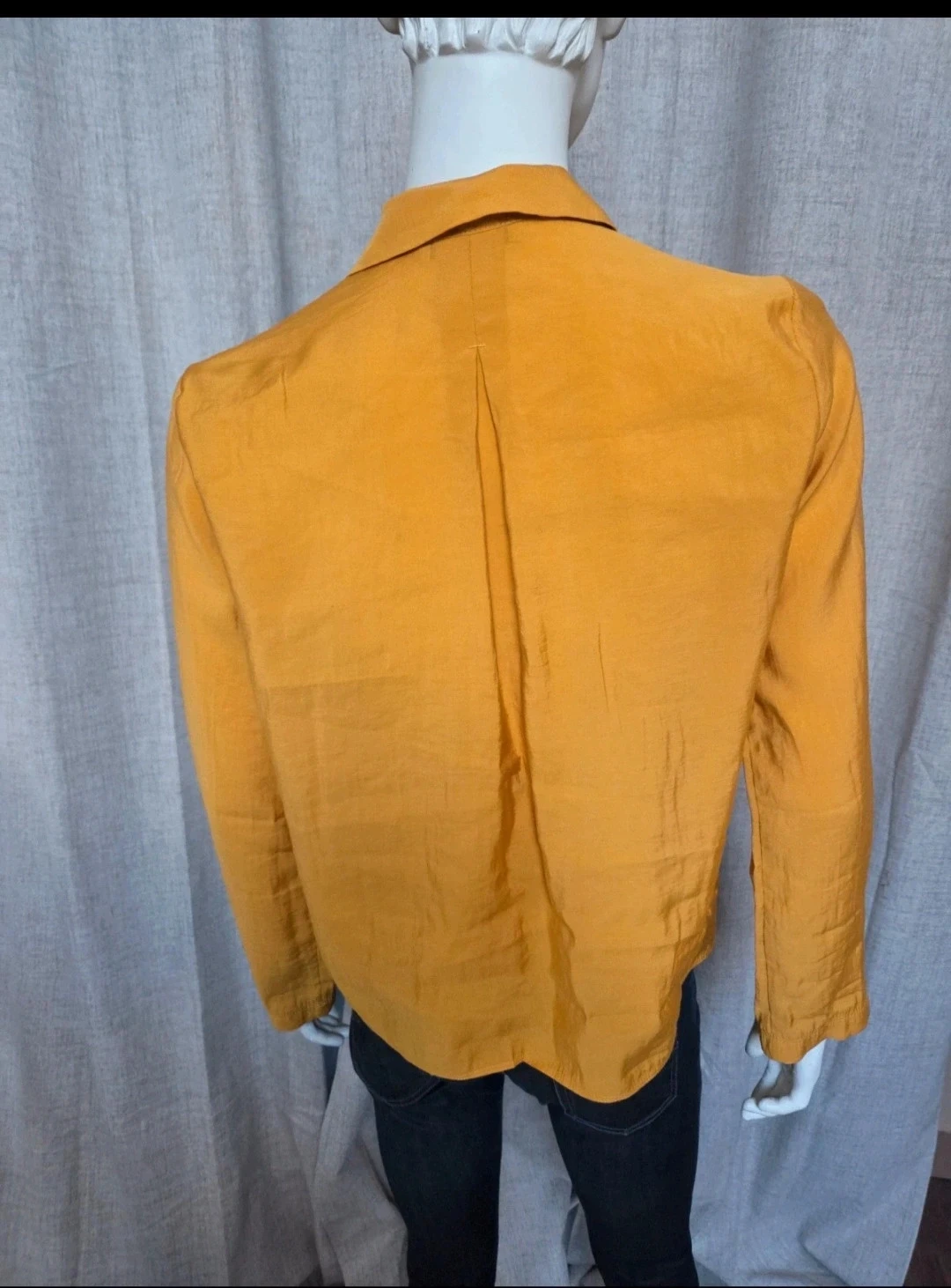 Blusa mostaza amarilla 36 – photo 3